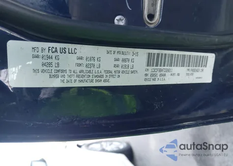 2015 Dodge Dart Sxt z USA, uszkodzony, nr VIN 1C3CDFBBXFD320211